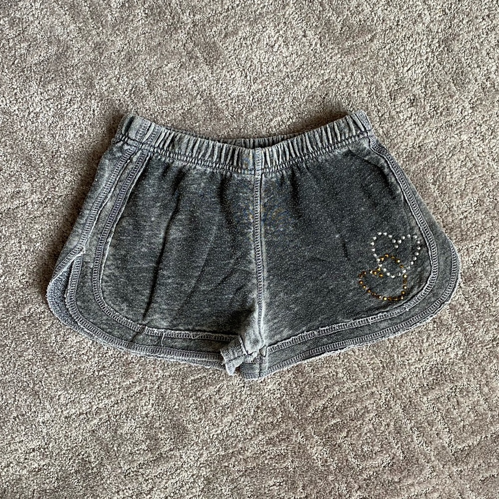 GIRLS U Go Girl distressed grey shorts sz 14